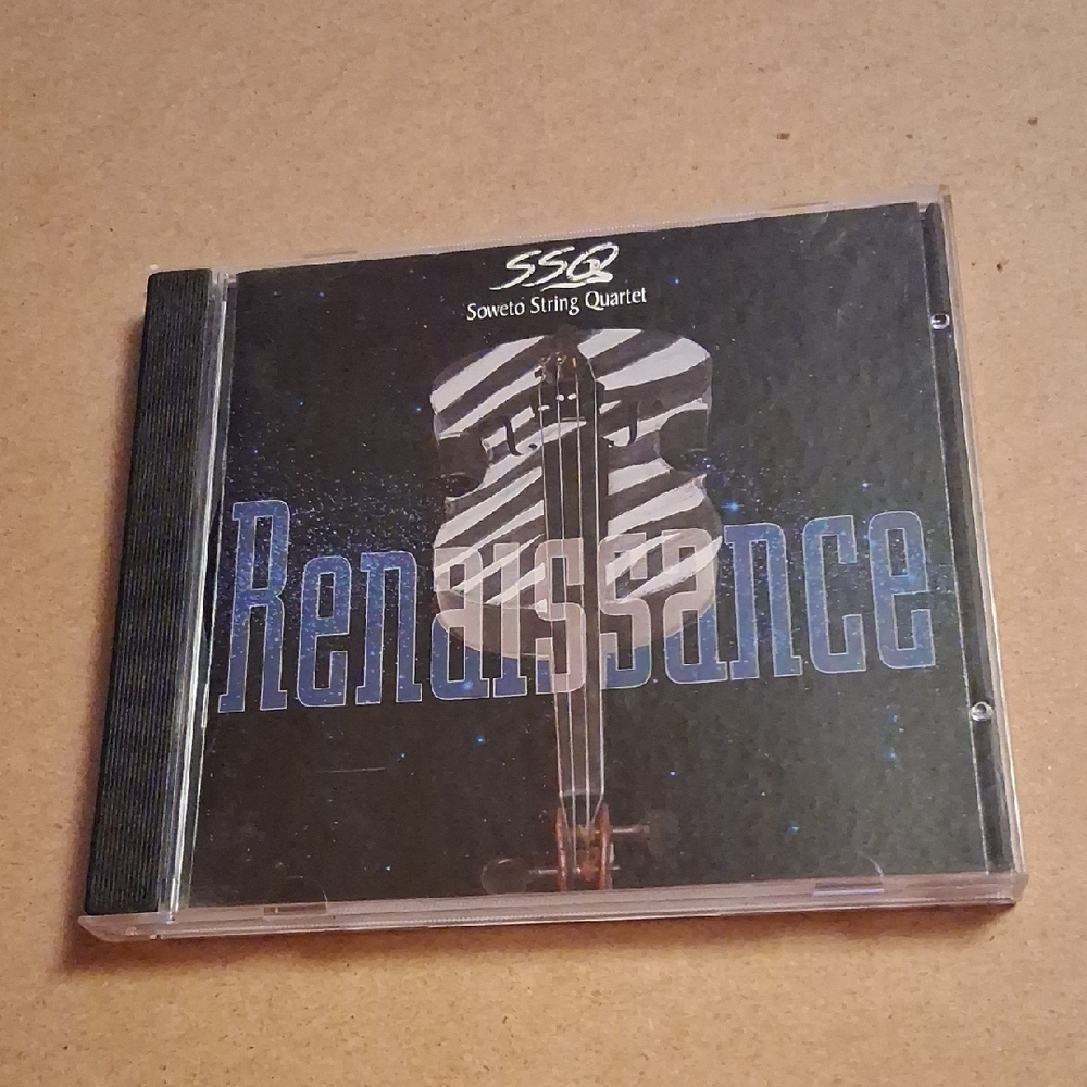 SSQ Soweto String Quartet "Renaissance" CD - Black and Blue Cover